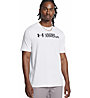 Under Armour Sliced Wordmark M - T-shirt - uomo, White