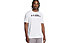 Under Armour Sliced Wordmark M - T-Shirt - Herren, White