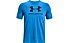 Under Armour Sportstyle Logo - T-Shirt - Herren, Light Blue/Black