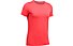 Under Armour Heat Gear Armour - T-shirt fitness - donna, Red