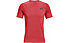 Under Armour Tech 2.0 Novelty - T-shirt fitness - uomo, Light Red/Black