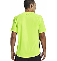 Under Armour Tech Fade M - T-Shirt - Herren, Yellow/Black
