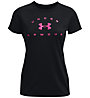 Under Armour Tech Solid Logo Arch - T-shirt Fitness - donna, Black