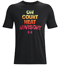 Under Armour Basketball Heat Advisory - T-shirt - Herren, Black