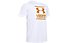 Under Armour GL Foundation SS T - T-shirt fitness - uomo, White/Yellow