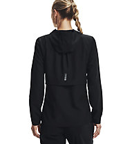 Under Armour Outrun The Rain - giacca running - donna, Black