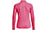 Under Armour UA Qualifier Run 2.0 1/2 Zip - Runningshirt - Damen, Light Pink