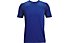 Under Armour UA Seamless SS - T-shirt fitness - uomo, Dark Blue