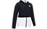 Under Armour UA Woven Track Jacket - giacca della tuta - bambino, Black/White
