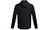 Under Armour Unstoppable Fleece Full-Zip - felpa con cappuccio - uomo, Black