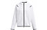 Under Armour Unstoppable Fleece W - felpa con cappuccio - donna, White