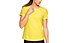 Under Armour Vanish Disrupt Mesh SS - T-shirt fitness - donna, Yellow