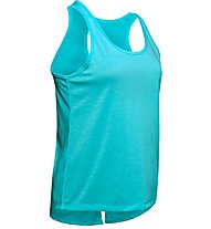 Under Armour Whisperlight Tie Back - top fitness - donna, Azure