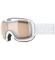 Uvex Downhill 2000 S V - maschera sci, White Mat