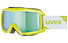 Uvex Flizz LM - maschera sci - bambino, Green Mat