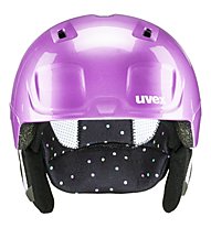 Uvex Heyya - casco sci - bambino, Pink