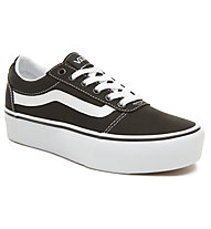 Vans Ward Platform - Sneakers - Damen, Black/White