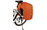 Vaude Parapioggia per borse bici a tre comparti, Orange