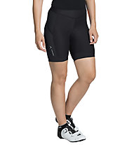 Vaude Advanced IV - pantaloncini ciclismo - donna, Black