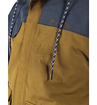 Vaude Manakau - giacca con cappuccio - uomo, Brown/Blue