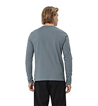 Vaude Me Logo LS - maglia a maniche lunghe - uomo, Light Blue