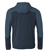 Vaude Me Monviso Grid Fleece - giacca in pile - uomo, Dark Blue/Blue