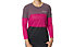 Vaude Moab LS T-Shirt V - maglia MTB - donna, Black/Violet
