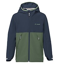 Vaude Moab Stretch - giacca softshell - bambino, Blue/Green