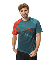 Vaude Moab VI - maglia MTB - uomo, Dark Green/Orange