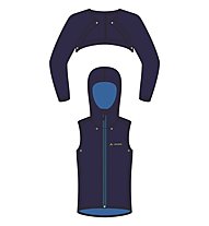 Vaude Muntjac 2in1 - giacca softshell da trekking - bambino, Blue