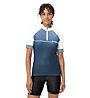 Vaude Posta Half-Zip II - maglia ciclismo - donna, Blue/White
