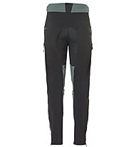 Vaude Qimsa Softshell II - pantaloni lunghi MTB - uomo, Green/Blue