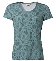 Vaude Skomer AOP W - T-Shirt - Damen, Blue/Green