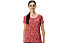 Vaude Skomer AOP W - T-shirt - donna, Red