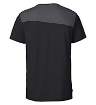 Vaude Sveit Shirt Herren Wandershirt kurzärmelig, Black/Grey