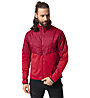 Vaude Valsorda 3in1 M - giacca trekking - uomo, Black/Red