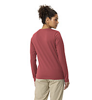 Vaude Wo Logo LS - Langarmtrikot - Damen, Red