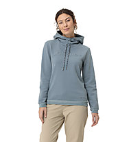 Vaude Wo Manukau Hoody III - felpa con cappuccio - donna, Light Blue