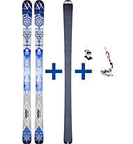 Völkl Qanik Set: Ski + Felle + Bindung
