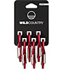 Wild Country Astro 6 Pack - set moschettoni, Red