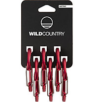 Wild Country Astro 6 Pack - Karabiner Set, Red