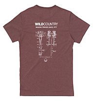 Wild Country Curbar - T-Shirt arrampicata - uomo, Brown