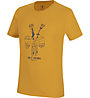 Wild Country Flow M - T-shirt arrampicata - uomo, Yellow/Dark Blue