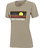 Wild Country Stamina W- Damen-T-Shirt, Light Brown