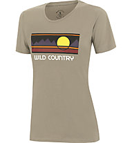 Wild Country Stamina W - T-shirt - donna, Light Brown