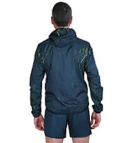 Wild Tee Lava - giacca trail running - uomo, Blue/Green