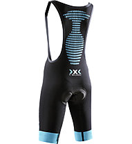 X-Bionic Effektor Biking Power Bib Tight - Radhose - Damen, Black/Blue