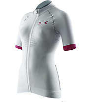 X-Bionic Race Evo Shirt - Radtrikot - Damen, Grey/Red