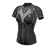 X-Bionic Twyce Bike Shirt Short - Radtrikot - Damen, Black/White