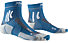 X-Socks Marathon Energy - calzini running, Blue/White